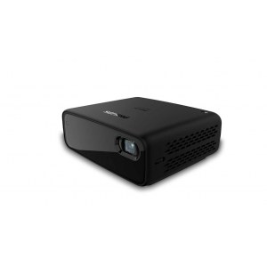 Philips PicoPix Micro 2TV Mobile Projector, 854x480, 16:9, 600:1, Black
